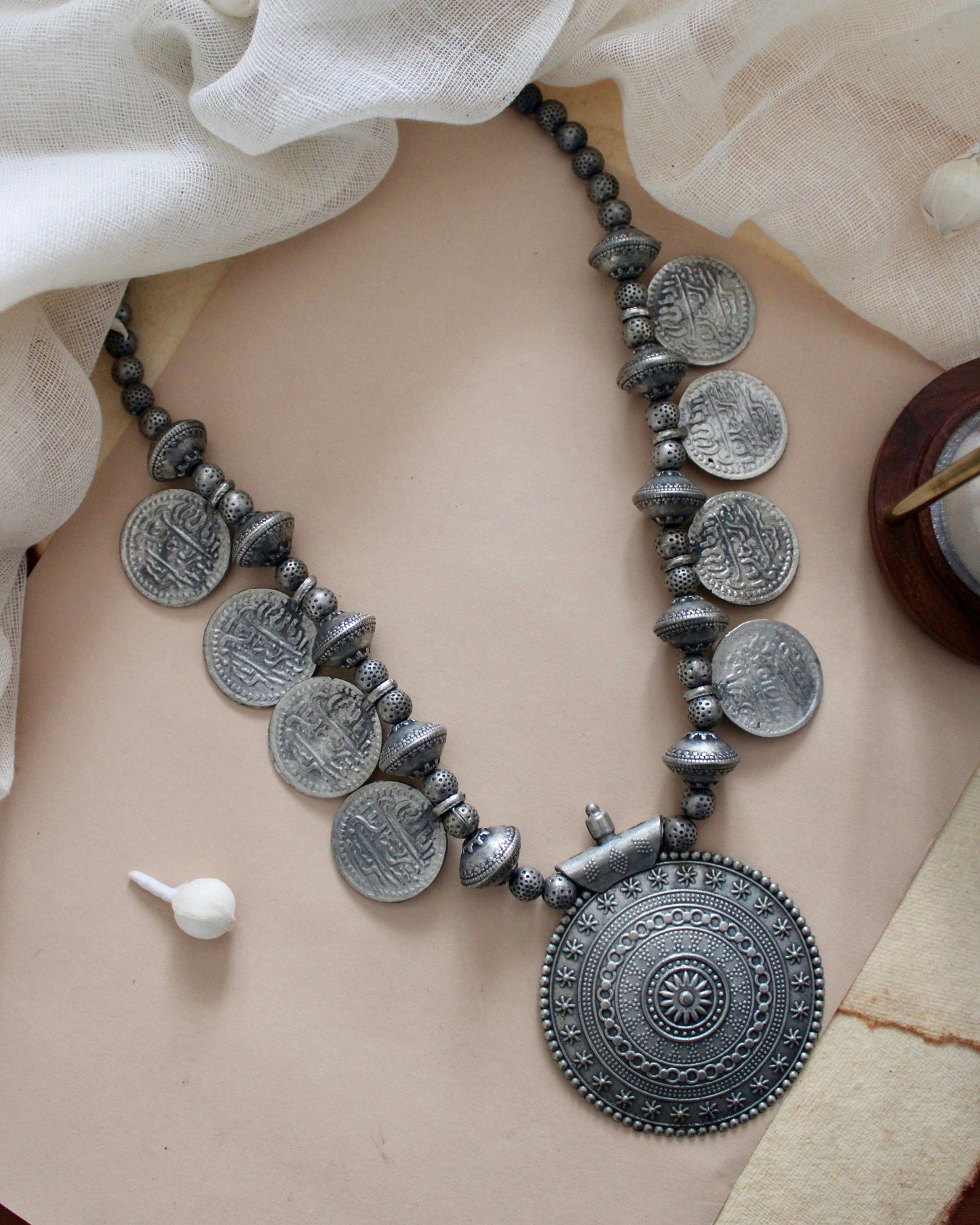 Leena Coin Long Necklace