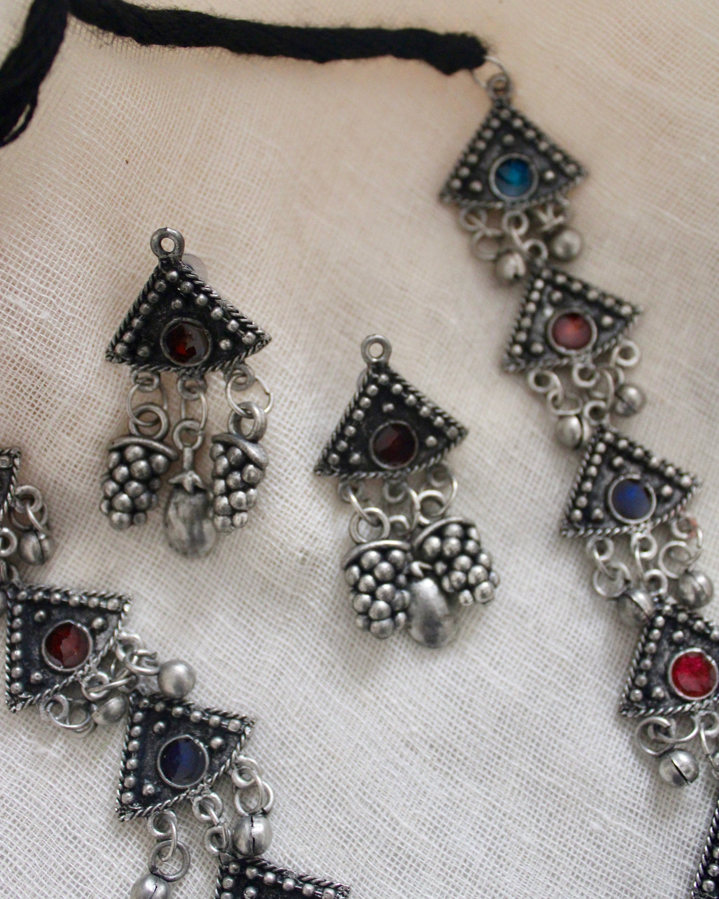 Saba Long Afghani Necklace
