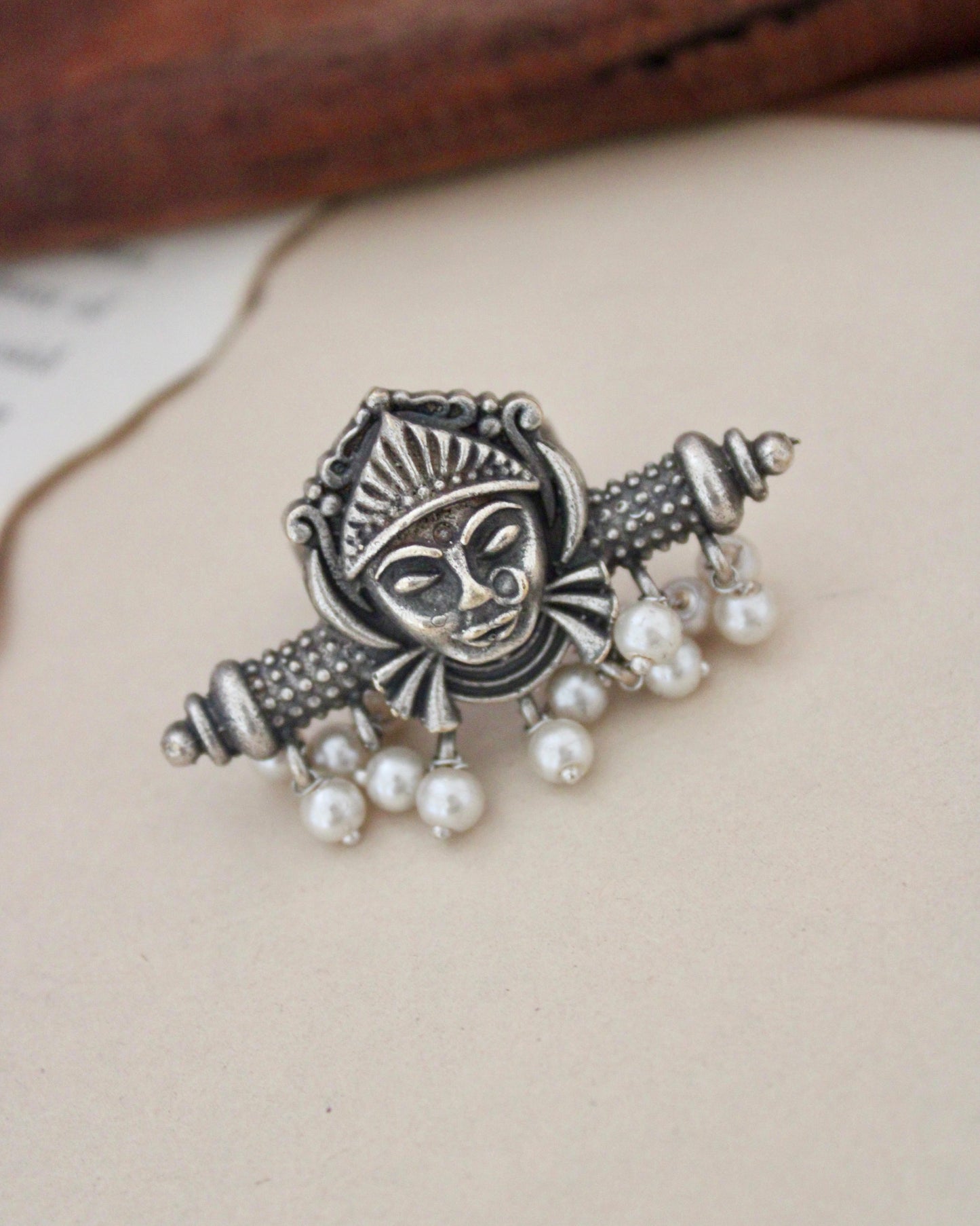 Damini Brass Ring