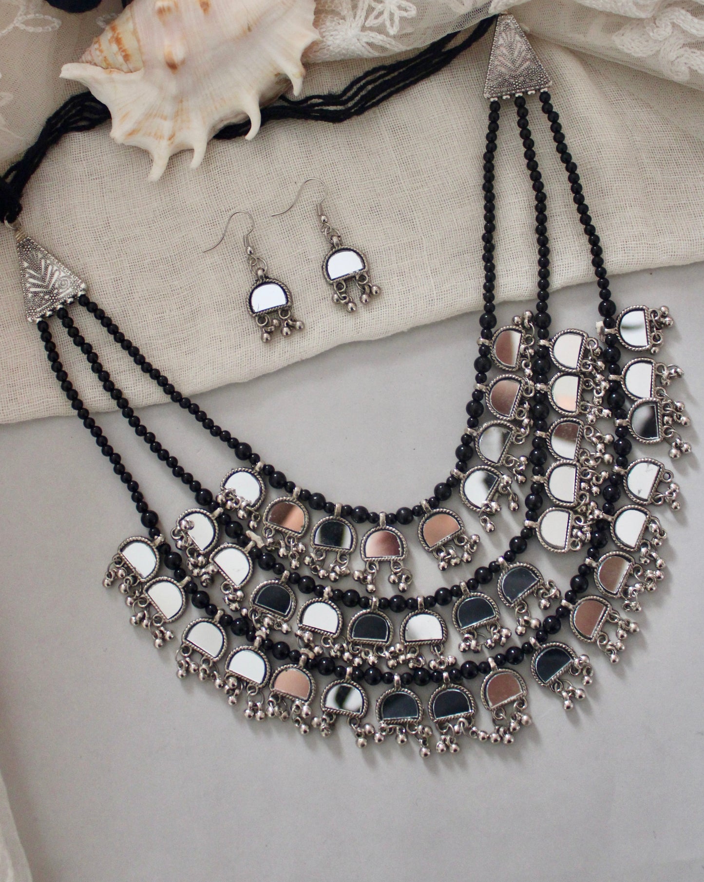 Mirror Layered Necklace