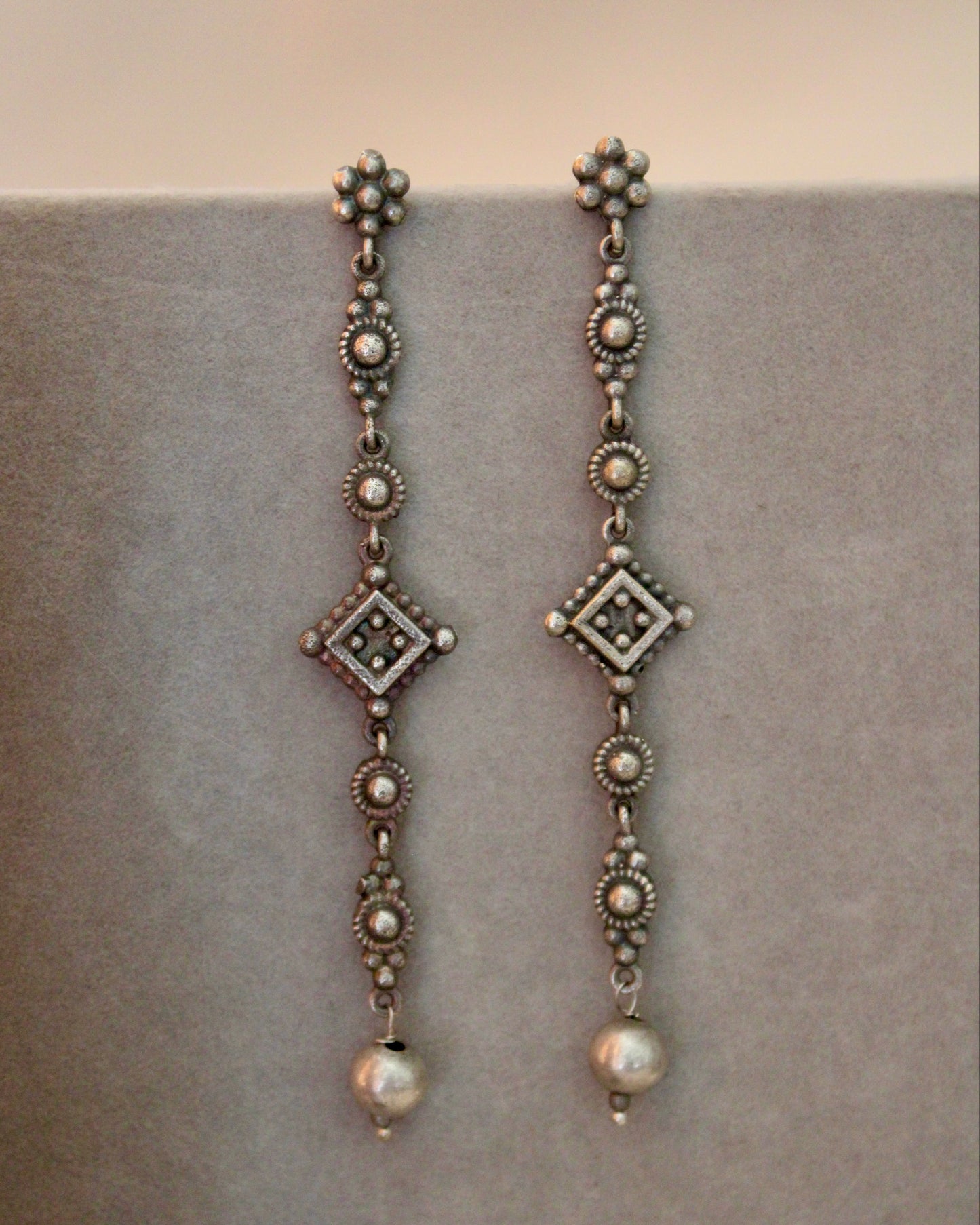 Gauhar Brass Earrings