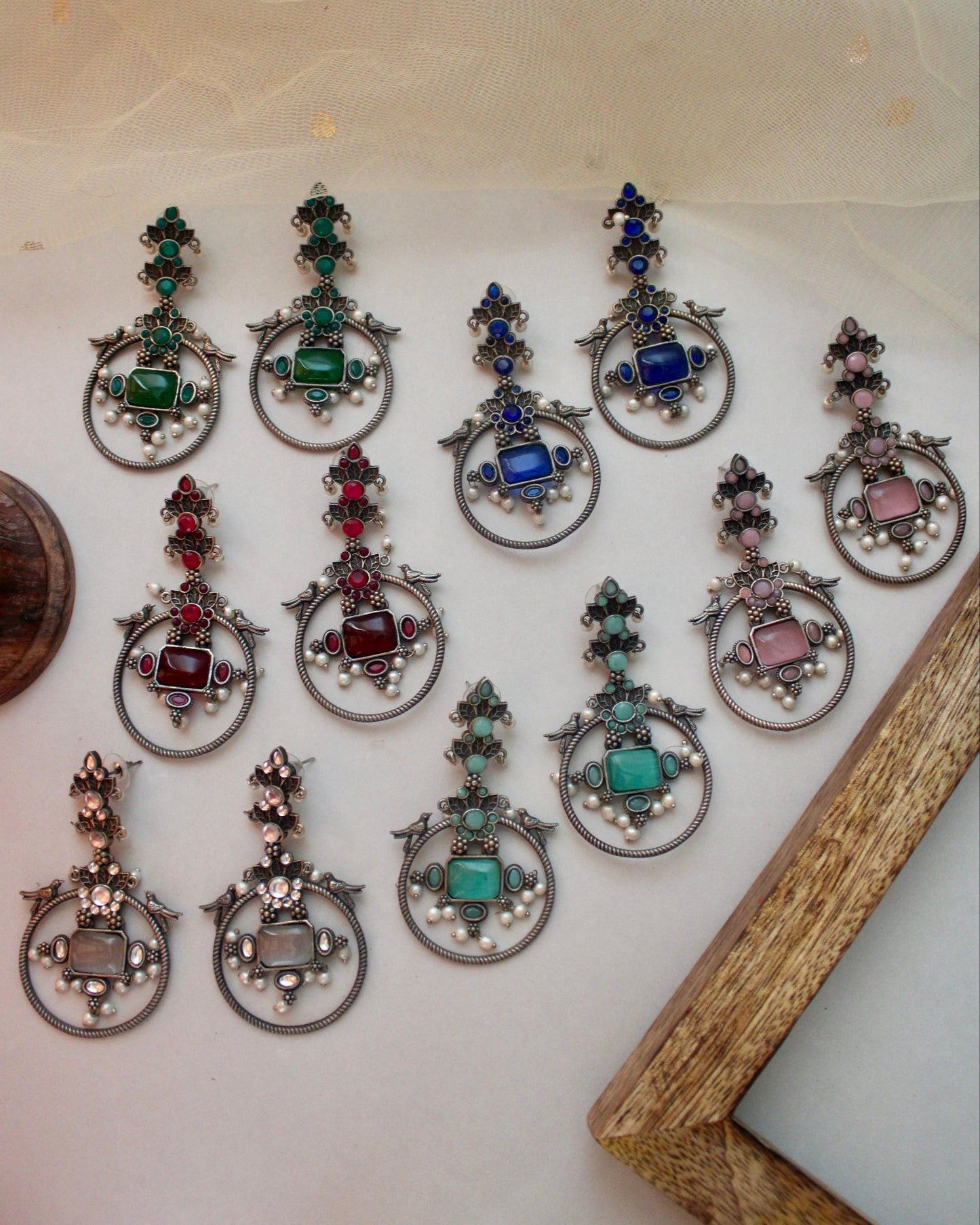 Noorvi Brass Earrings