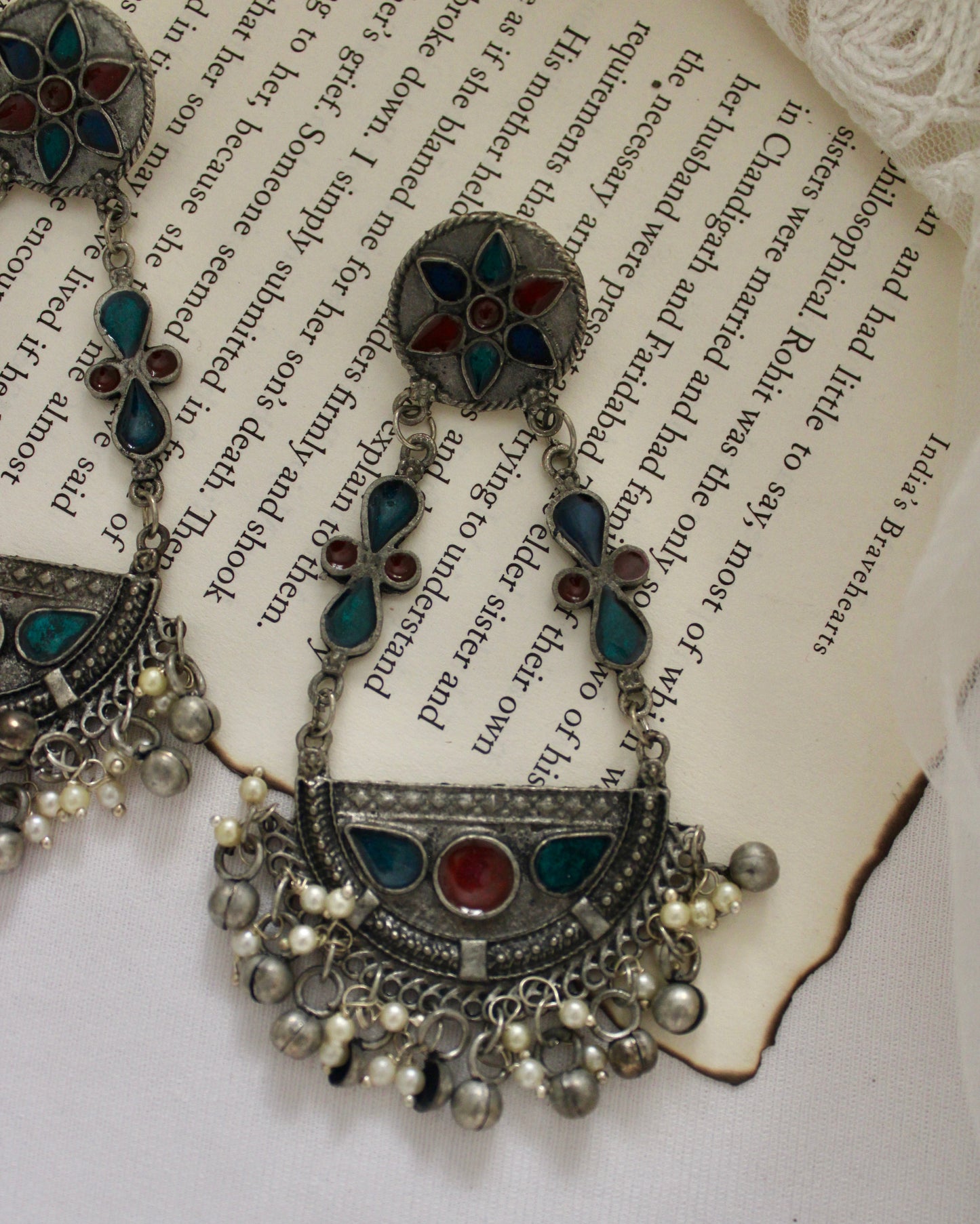 Shareez Afghani Earrings
