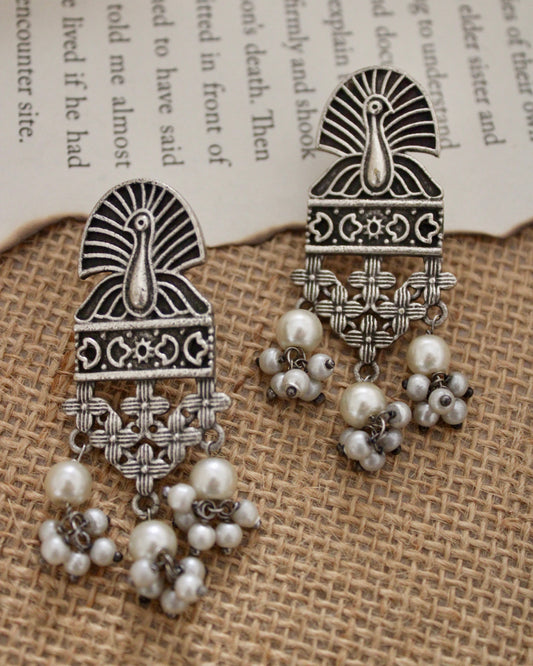 Mor Brass Earring