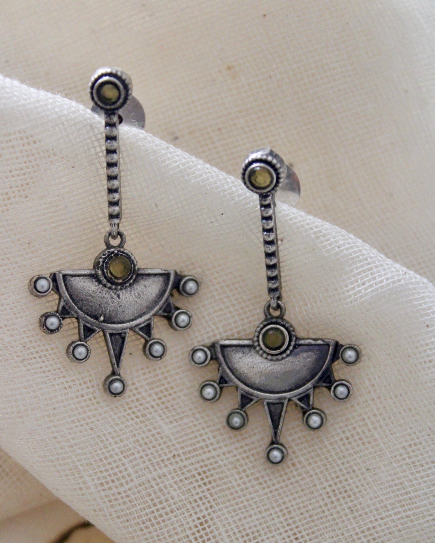 Yukti Brass Earrings