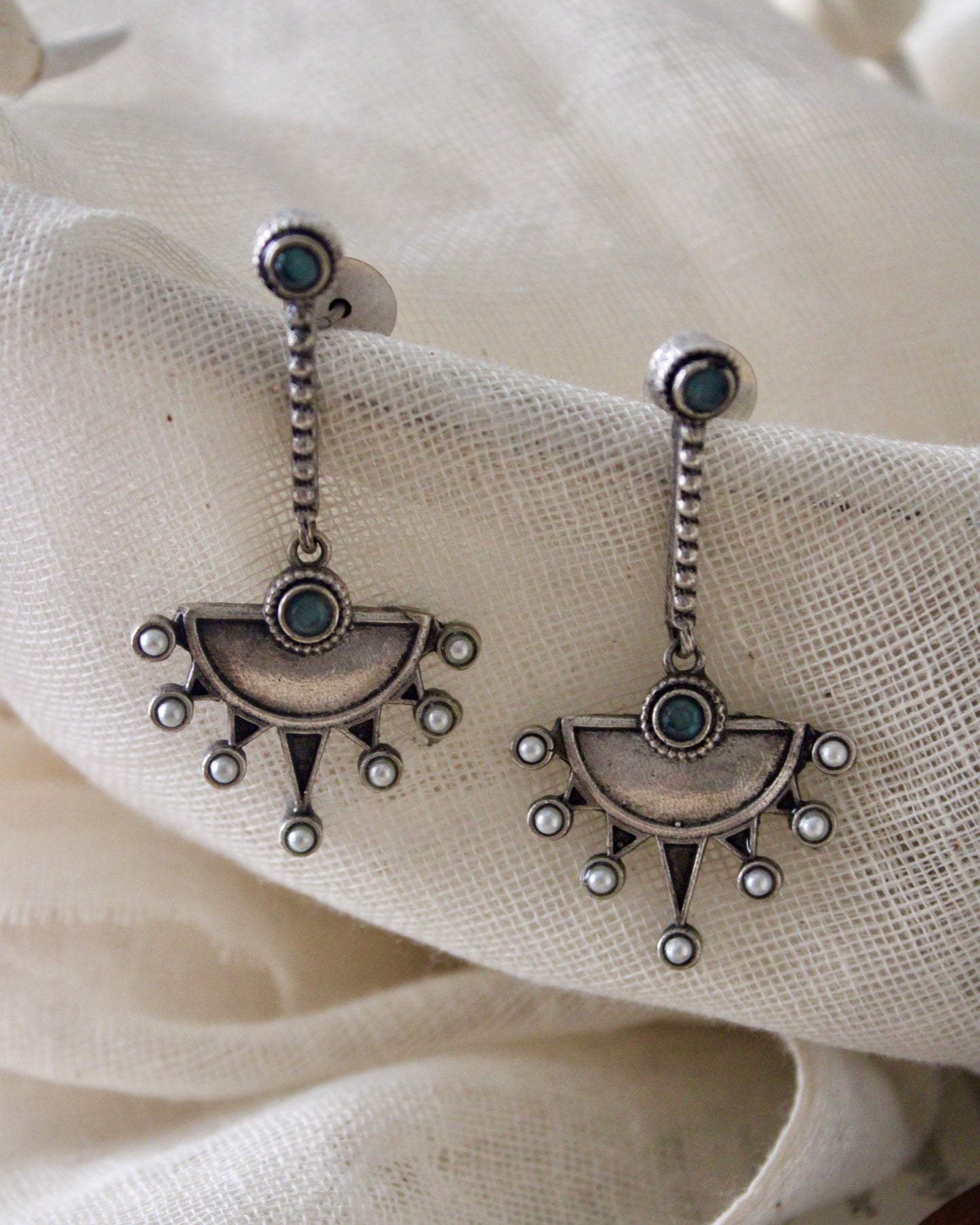 Yukti Brass Earrings
