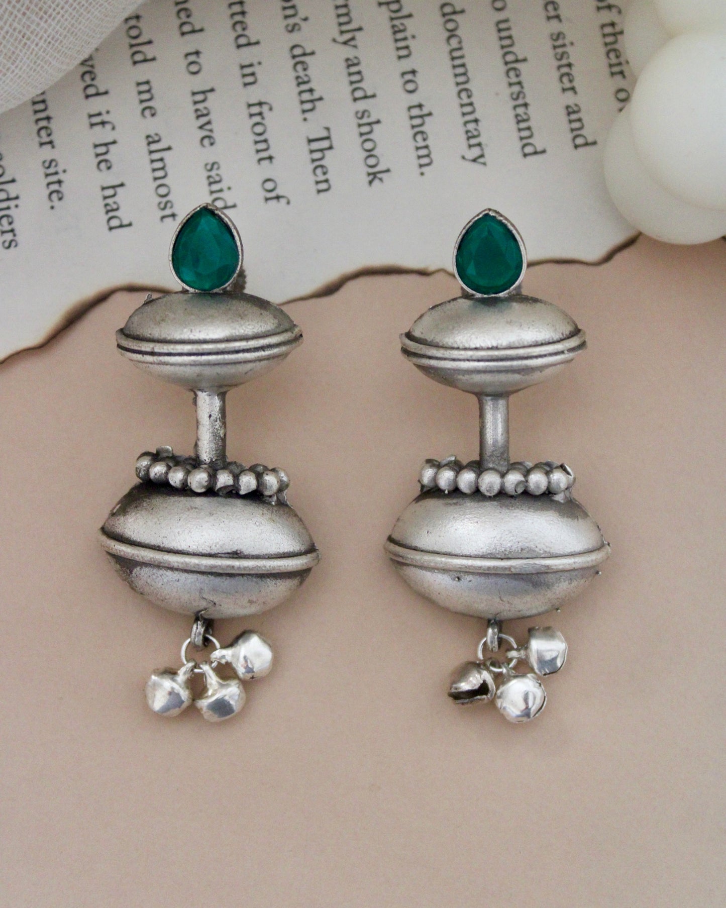 Dhyuti Brass Earrings