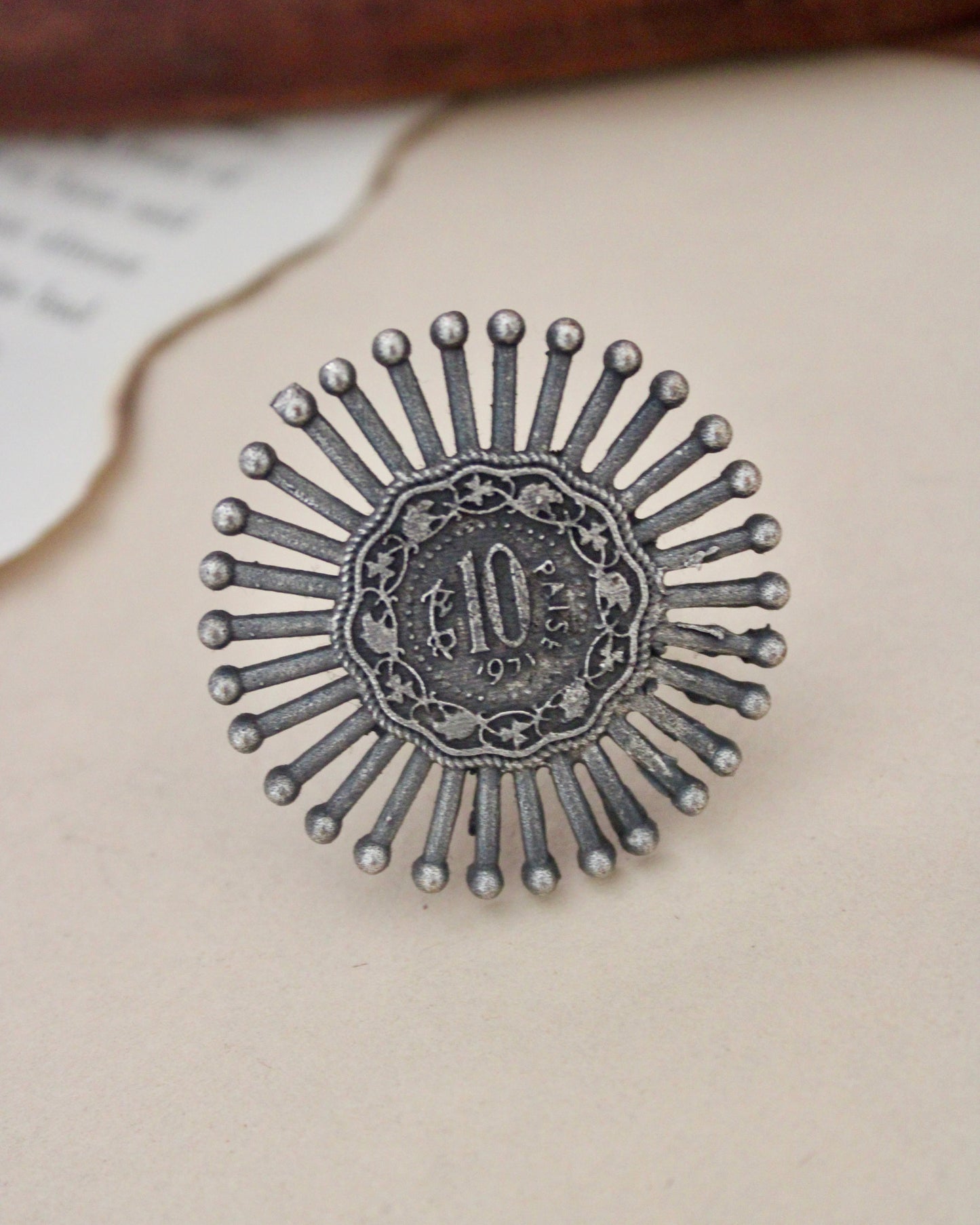 10 Paisa Ring