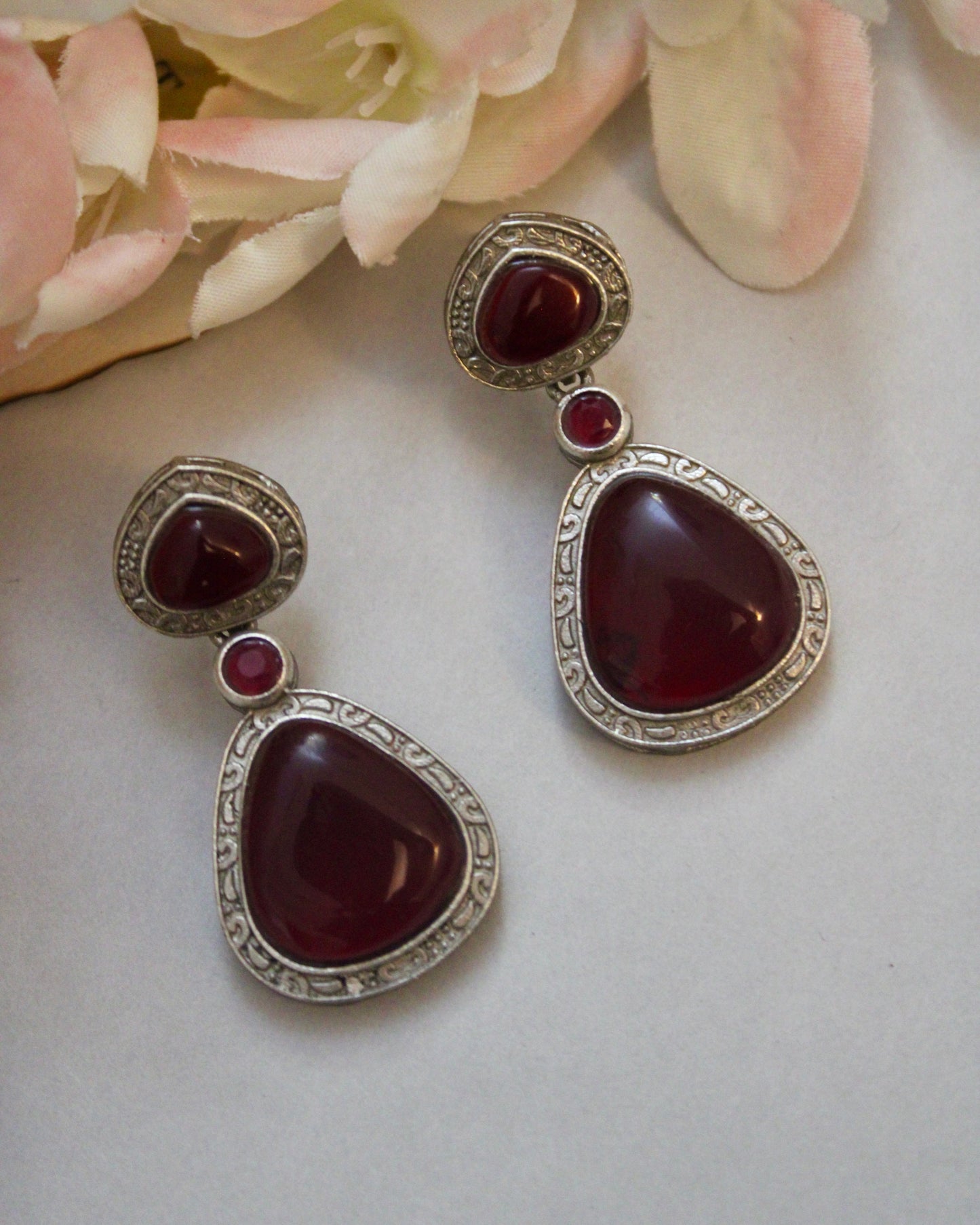 Aarunya Brass Earrings