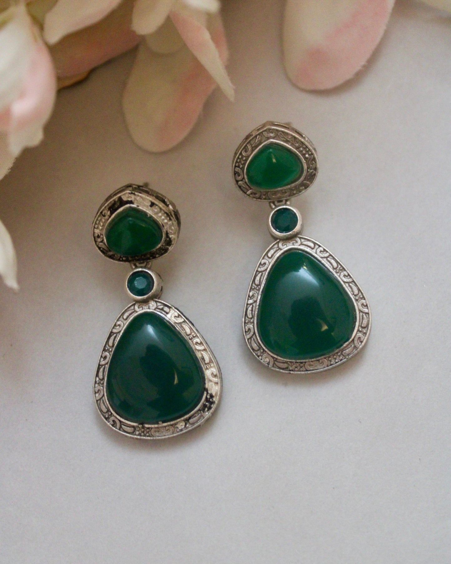 Aarunya Brass Earrings