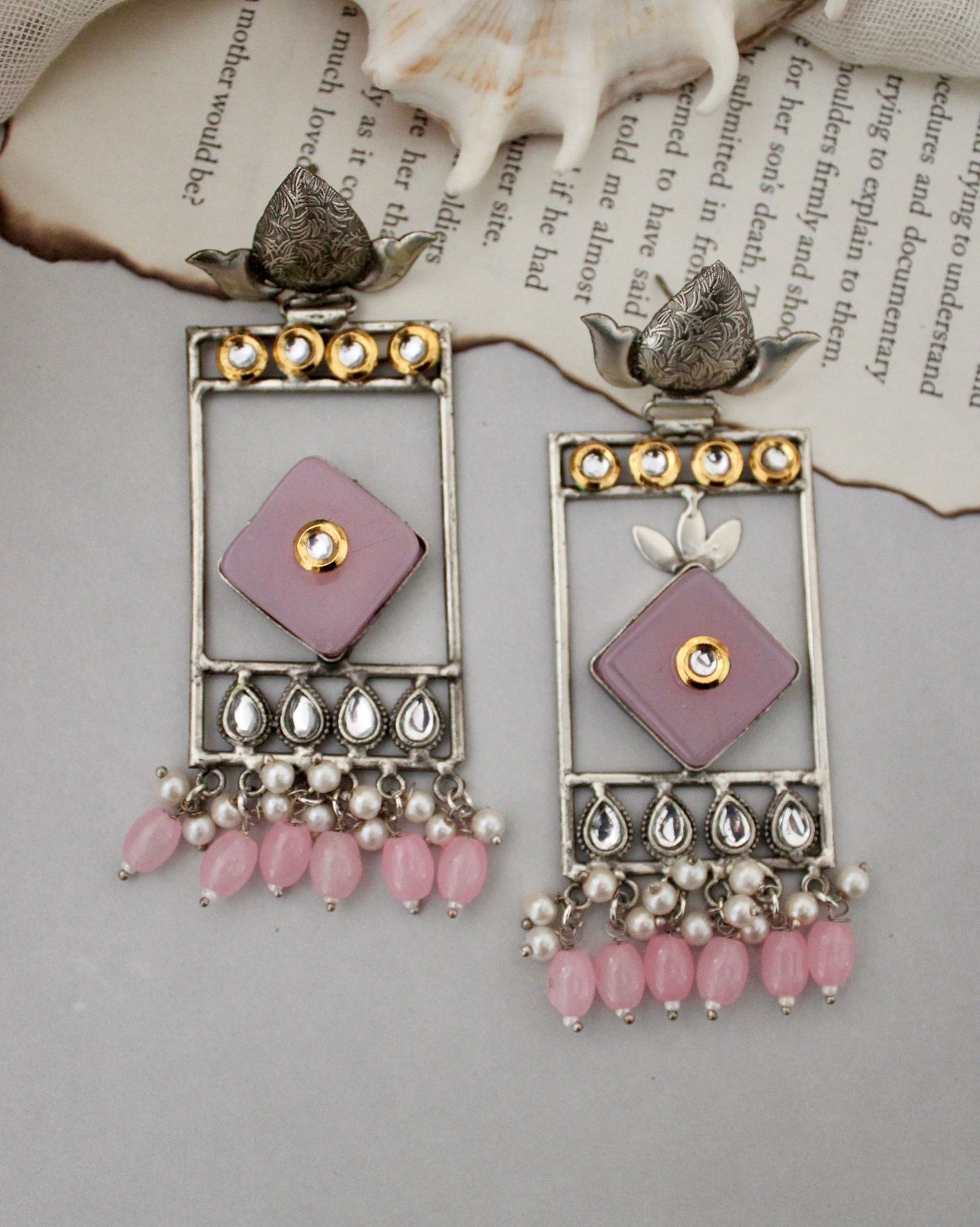 Karnika Brass Earrings