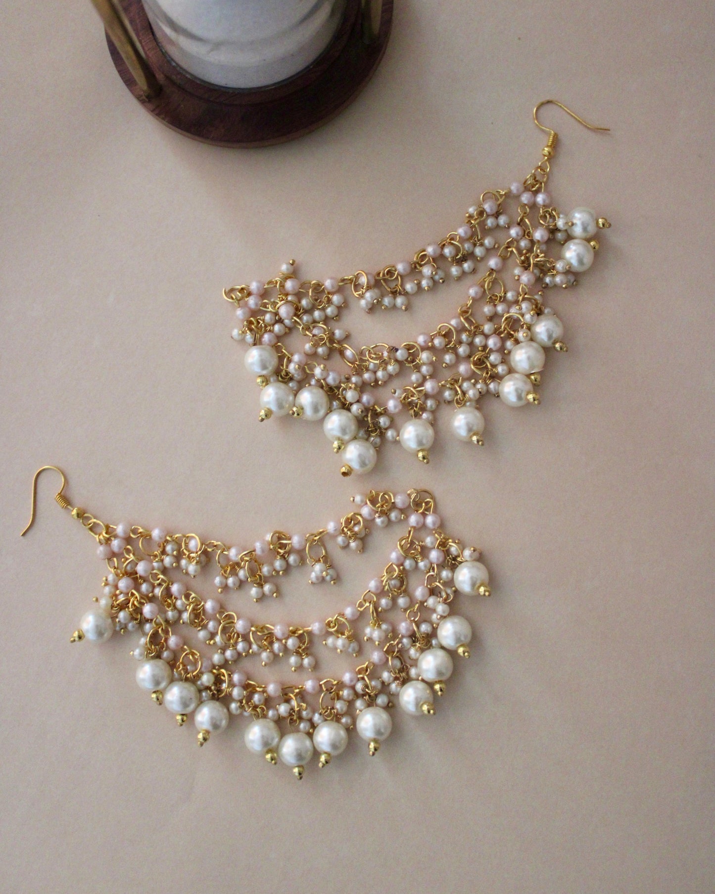 Veda Pearl Earchains