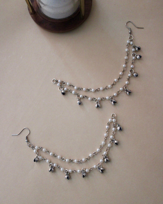 Samaira Silver Earchains