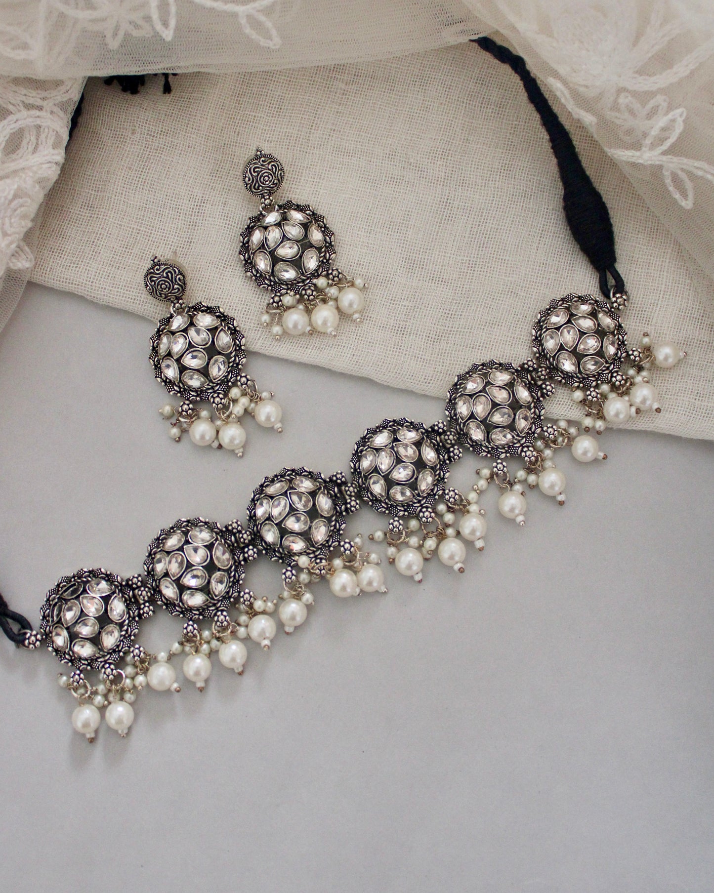 Mayur Oxidised Choker
