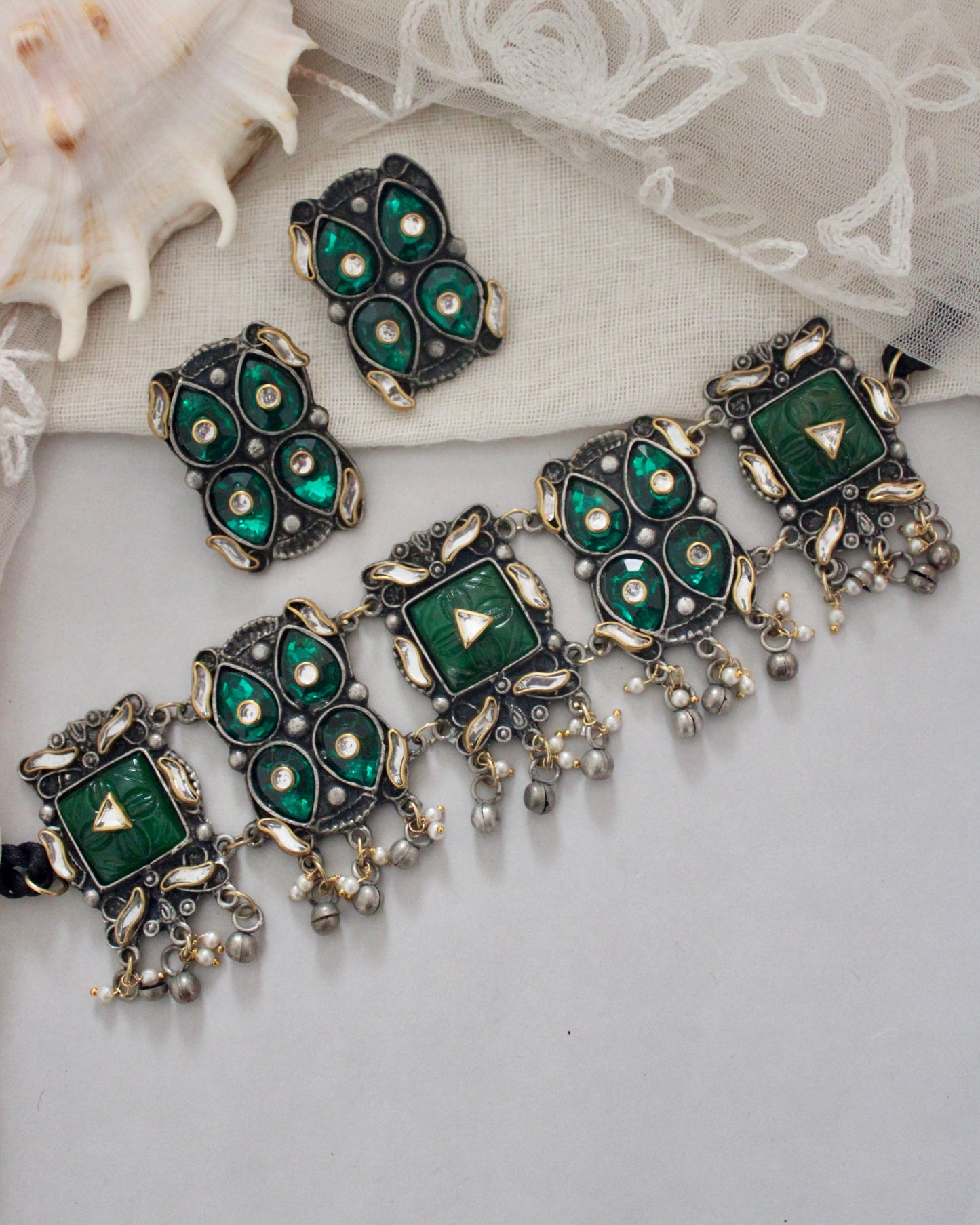 Shahnaaz Dual Toner Choker Set