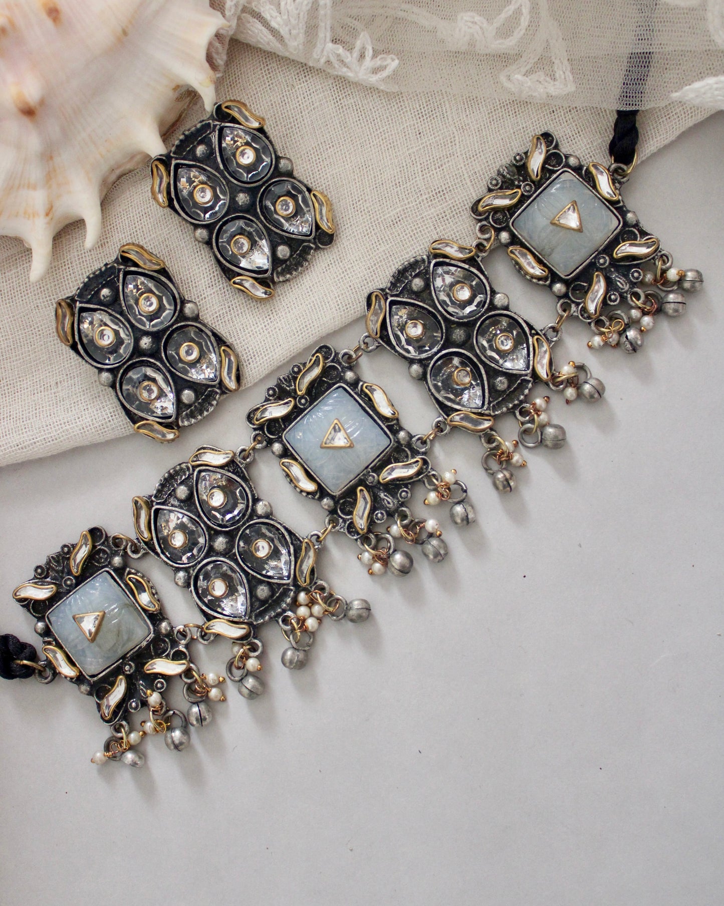 Shahnaaz Dual Toner Choker Set