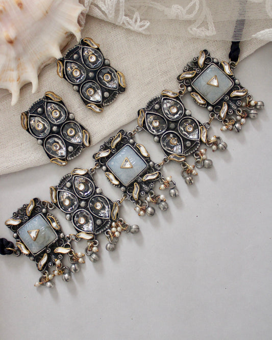 Shahnaaz Dual Toner Choker Set