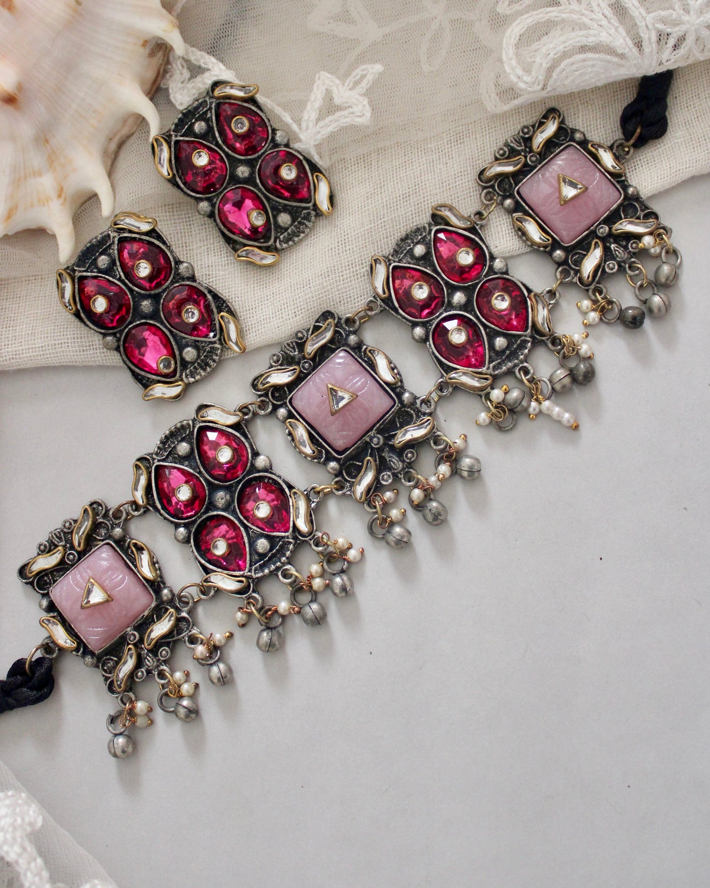 Shahnaaz Dual Toner Choker Set