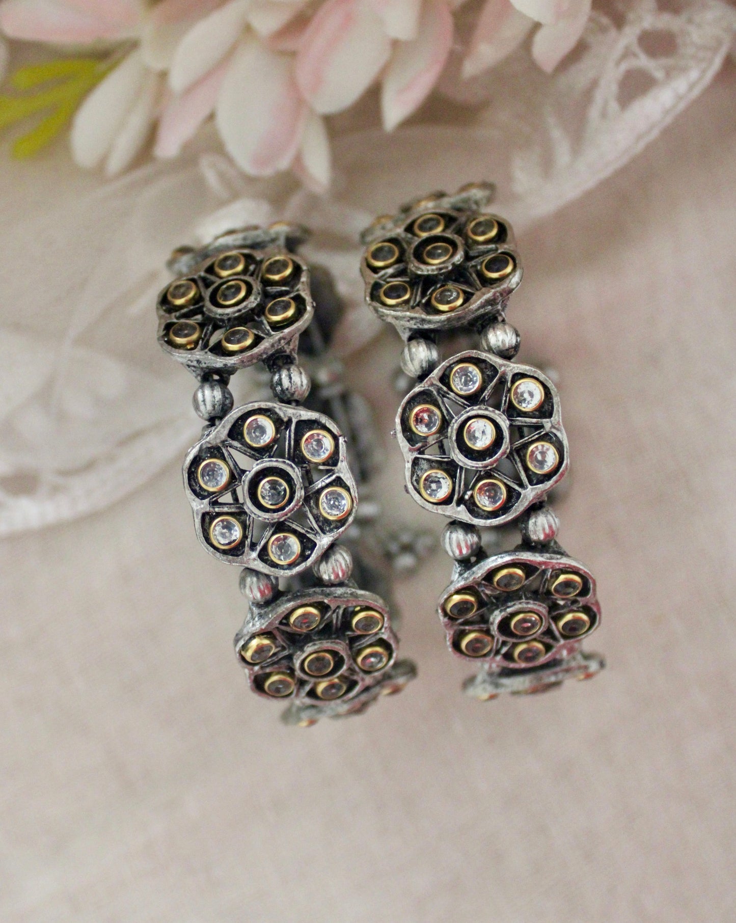 Oxidised Dual Tone Kada