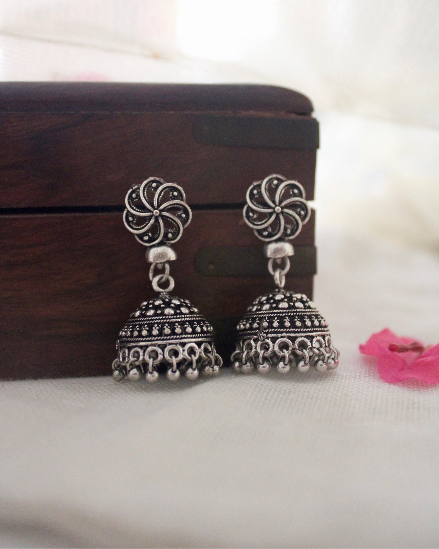 Tabeer Brass Jhumka