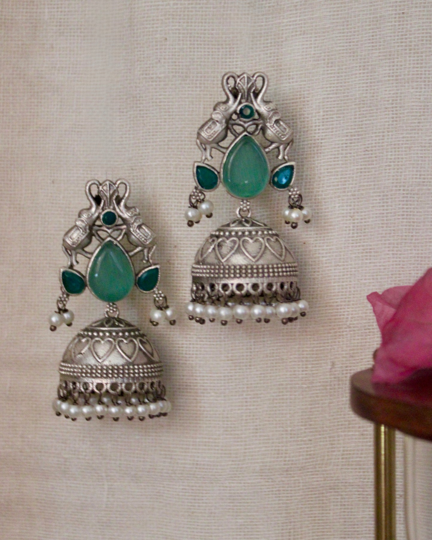 Gajanan Brass Jhumka