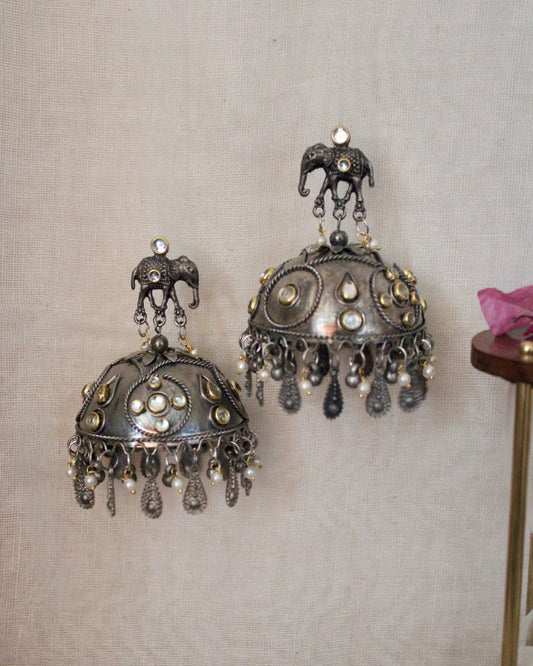 Ilakshi Elephant Jhumka