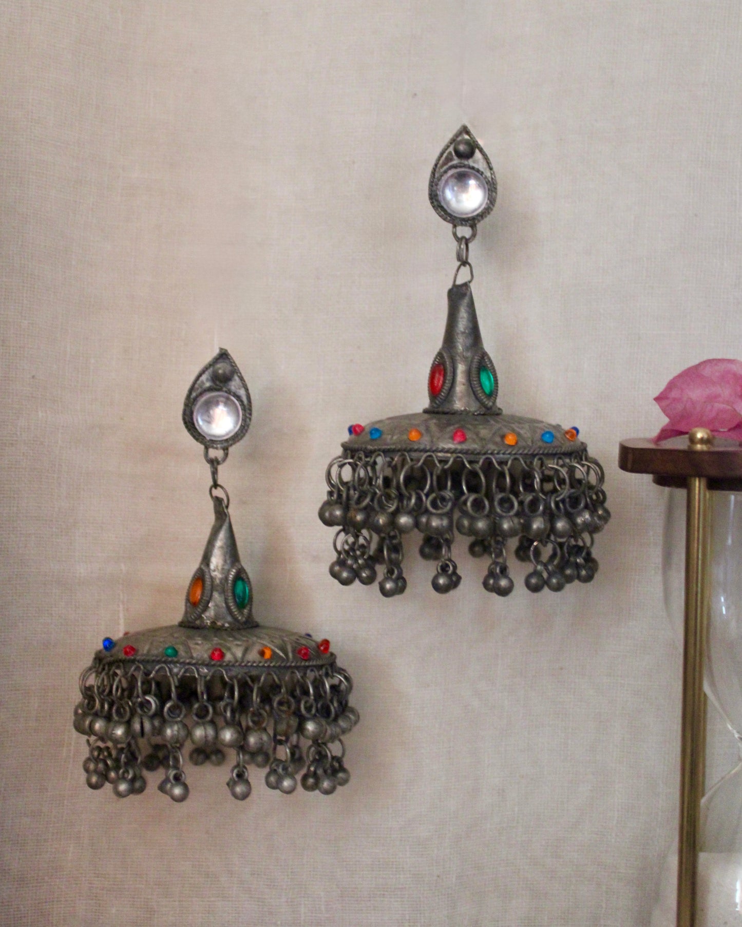Anukriti Oxidised Jhumka