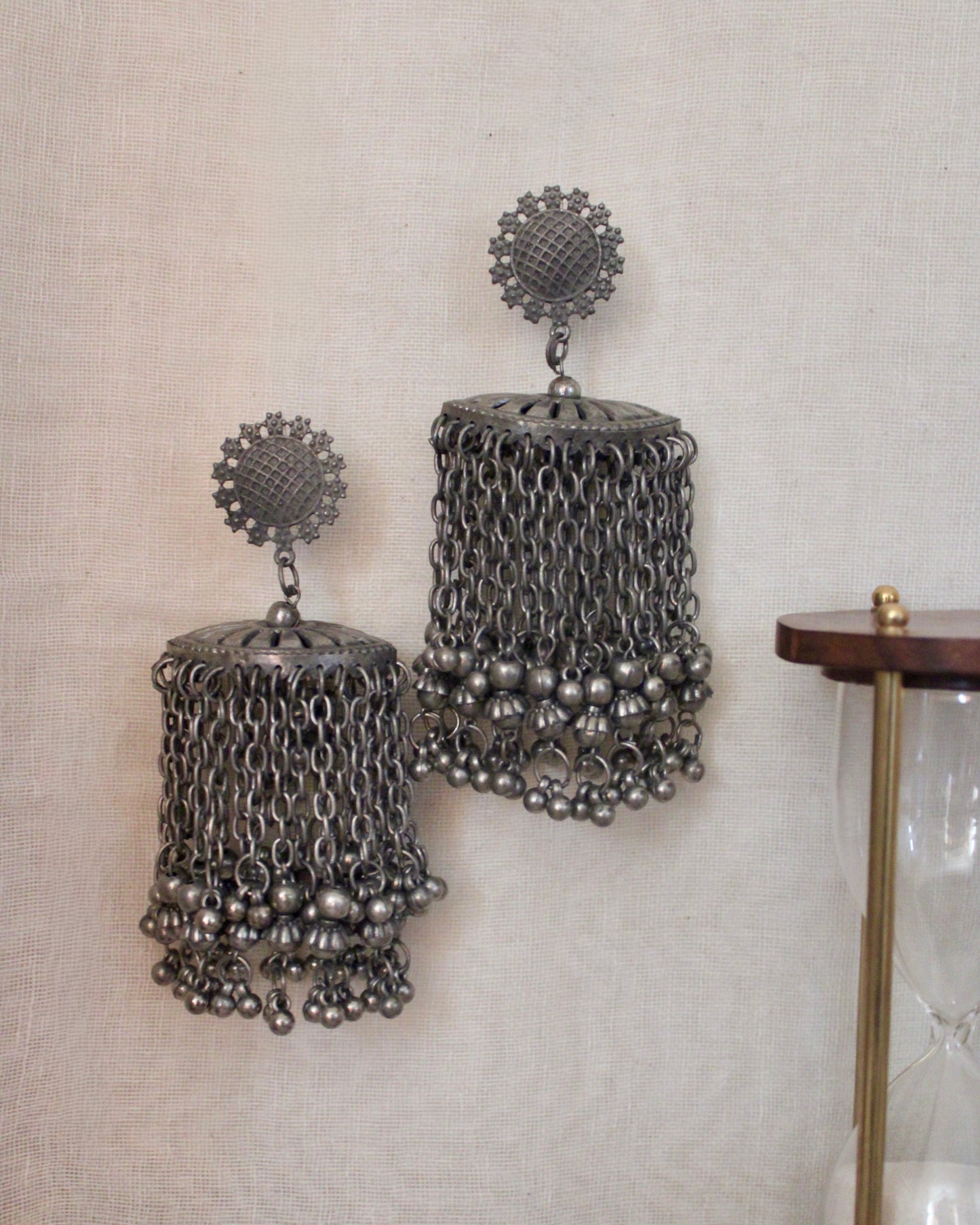 Riyawat Oxidised Jhumka