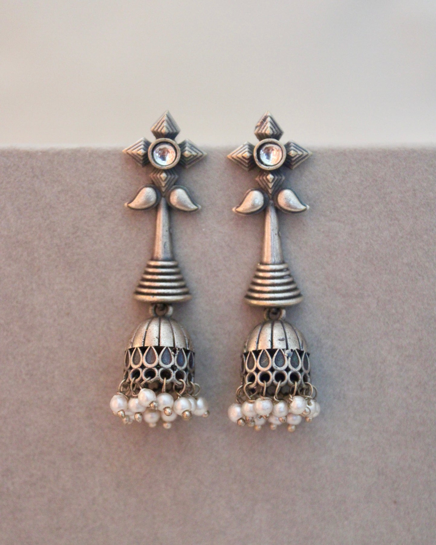 Heer Brass Jhumka