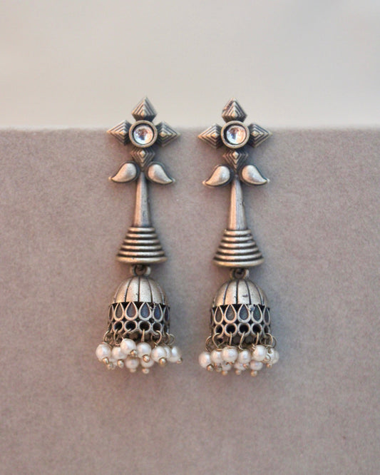 Heer Brass Jhumka