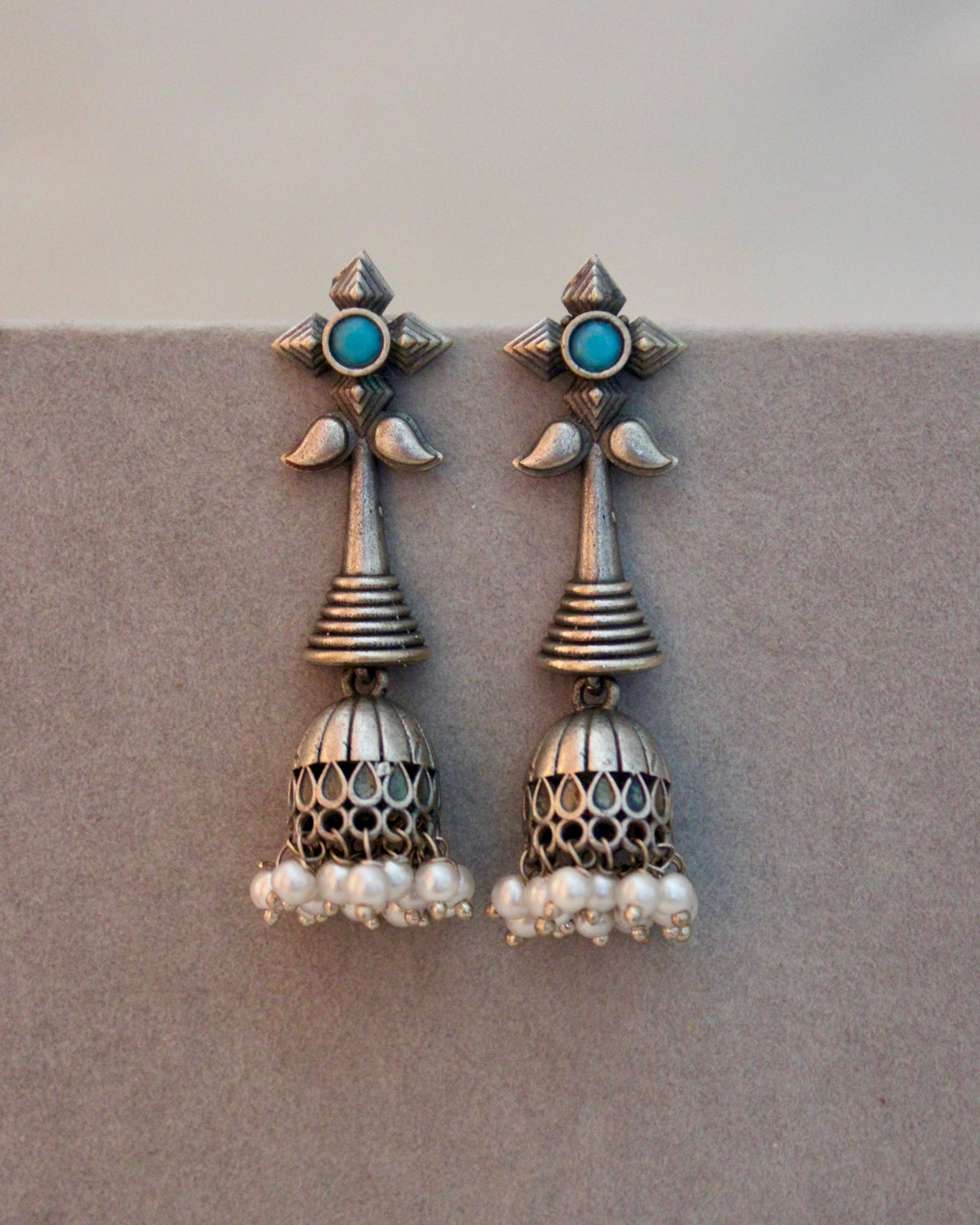Heer Brass Jhumka