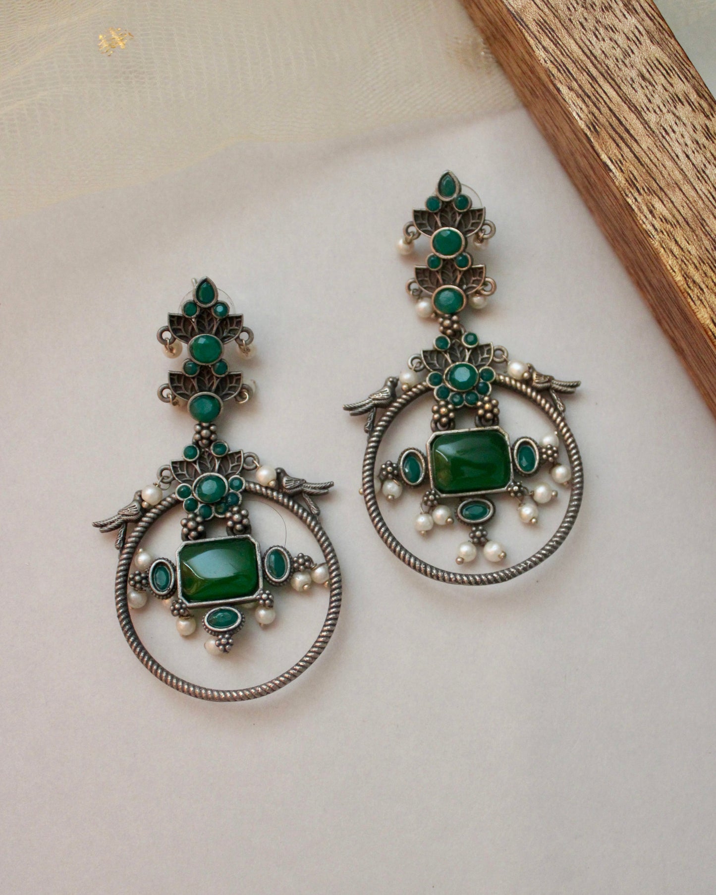 Noorvi Brass Earrings