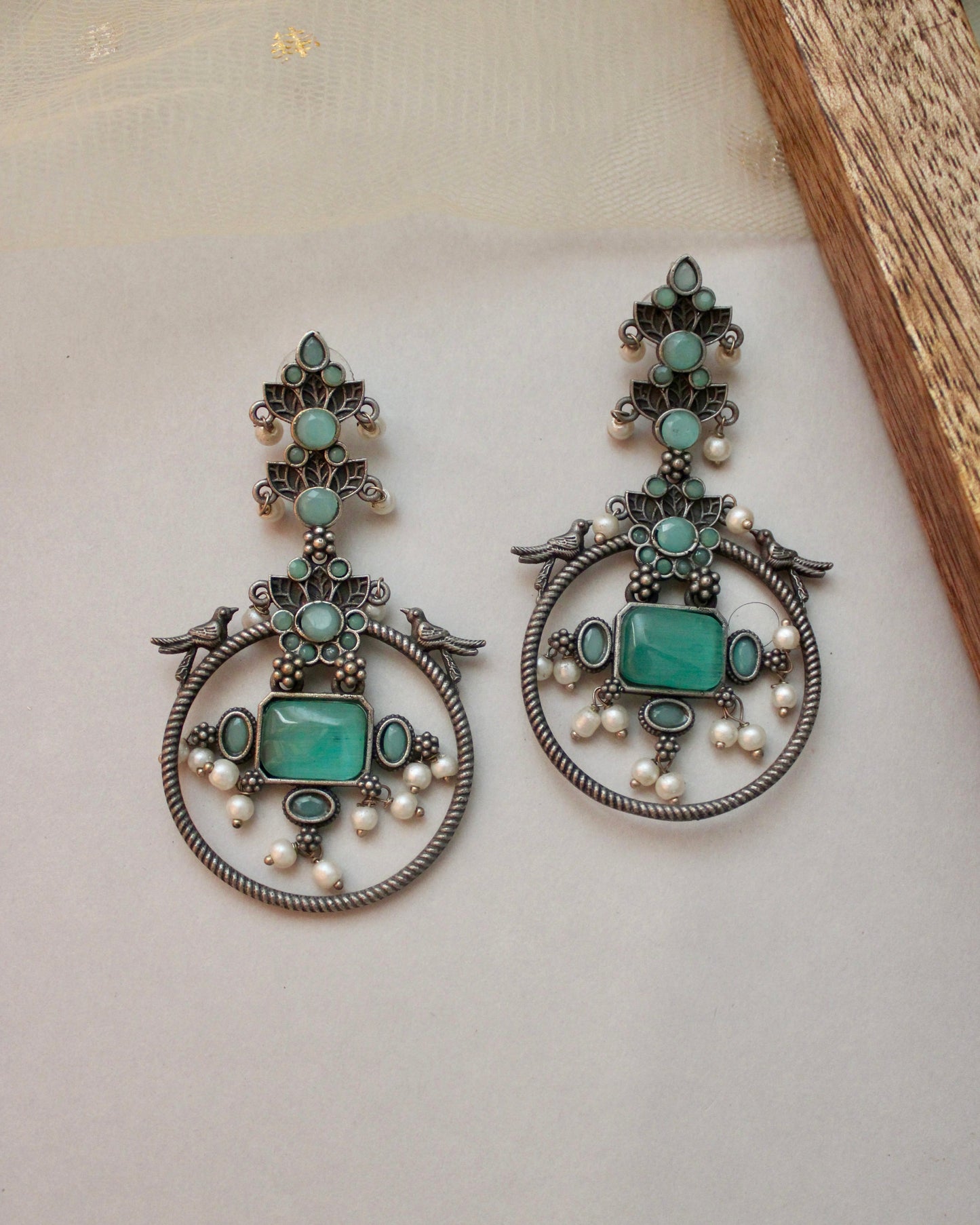 Noorvi Brass Earrings