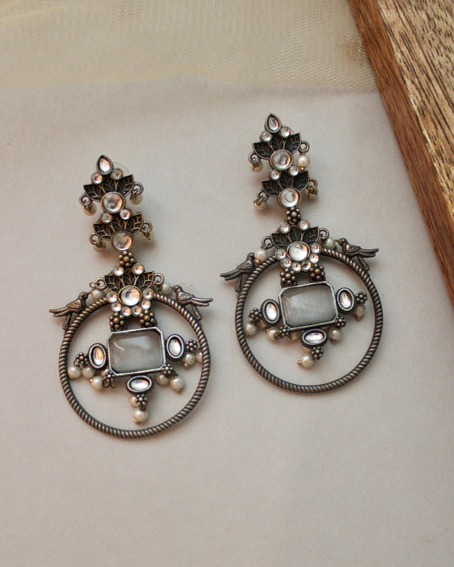 Noorvi Brass Earrings