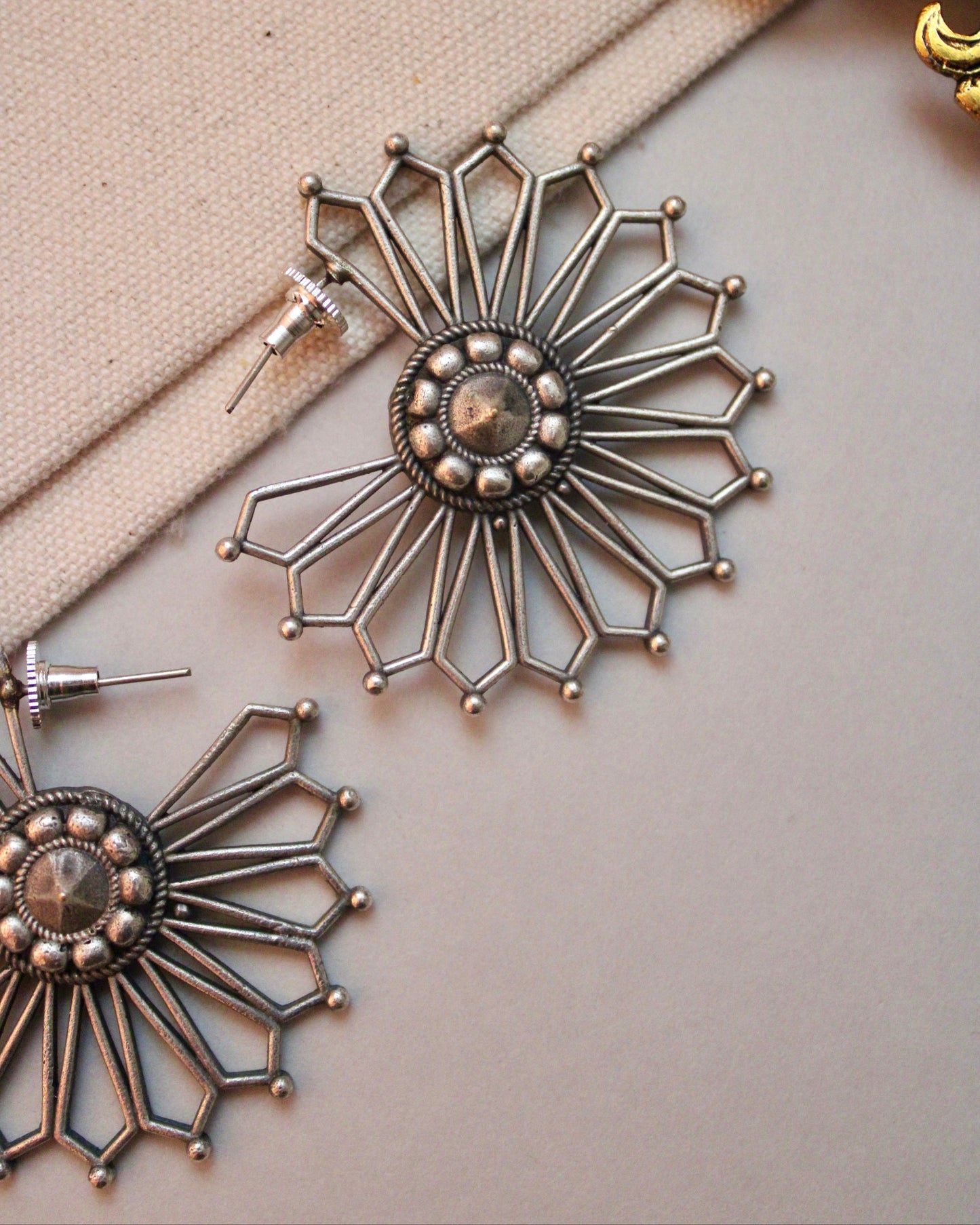 Zarina Brass Studs