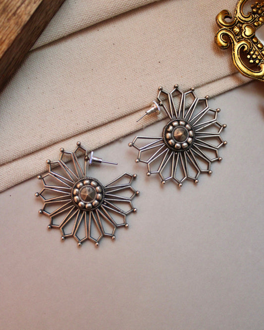 Zarina Brass Studs