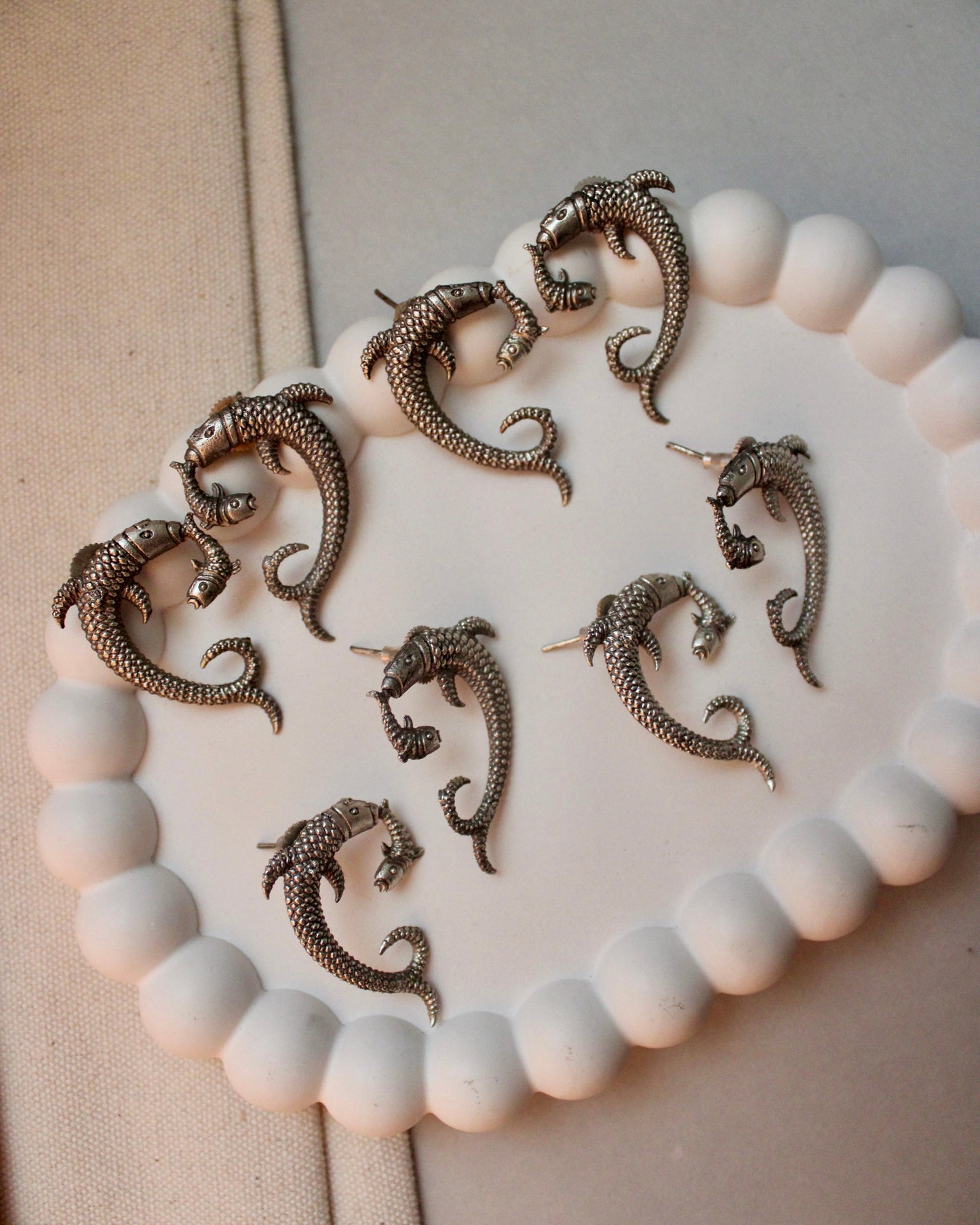 Matsya Brass Studs