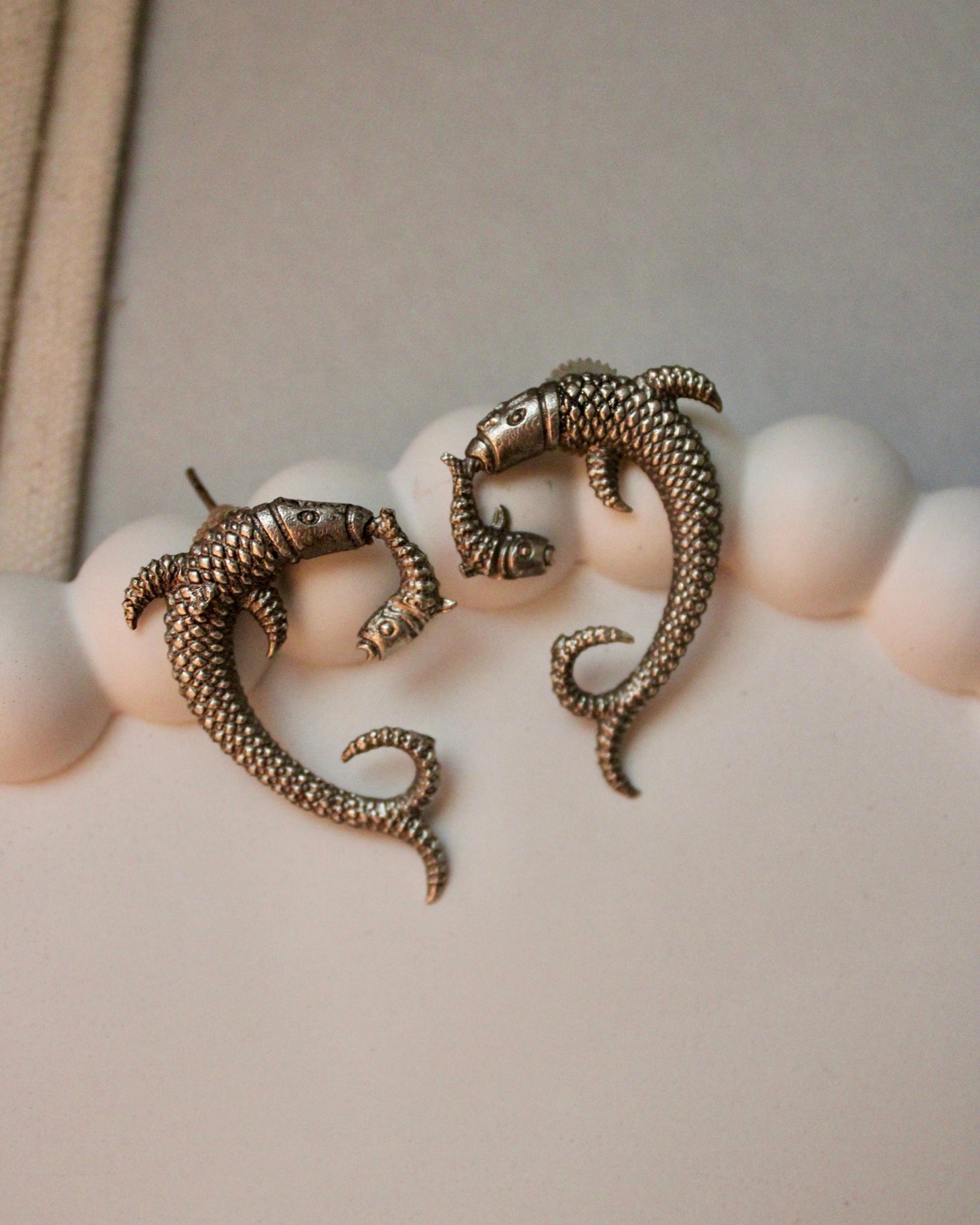 Matsya Brass Studs