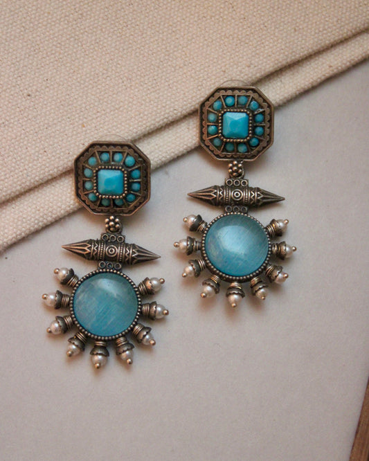 Naira Brass Earrings