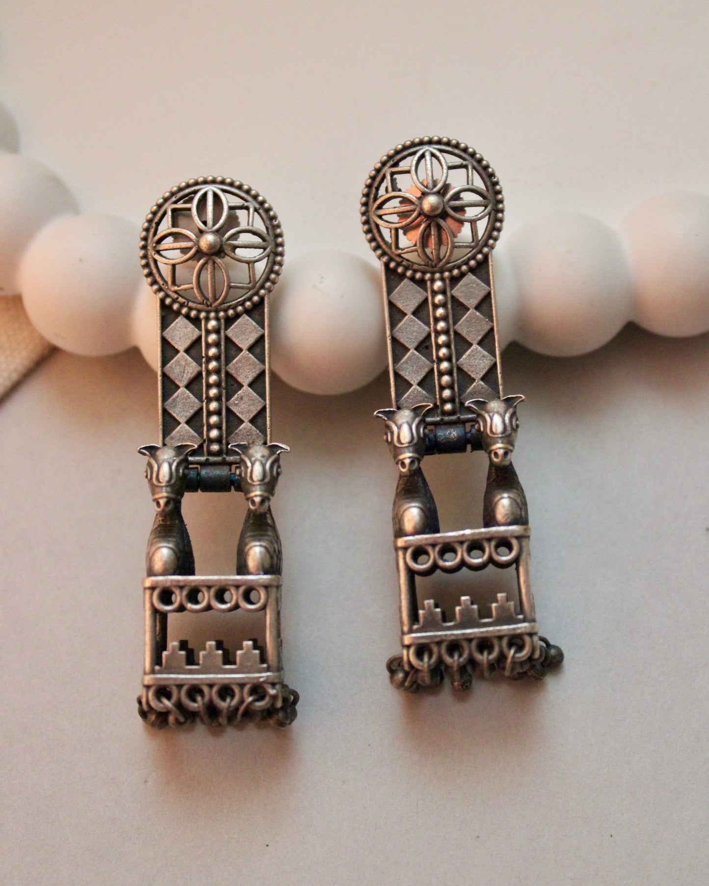 Ashva Brass Earrings