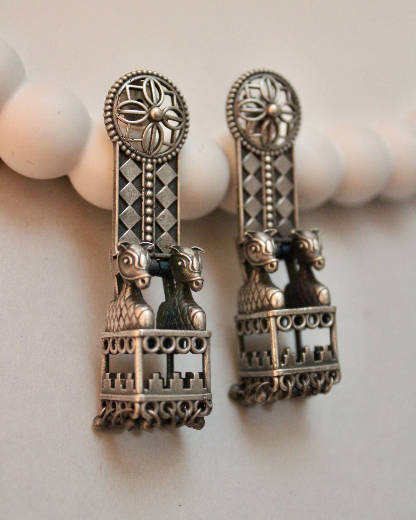 Ashva Brass Earrings