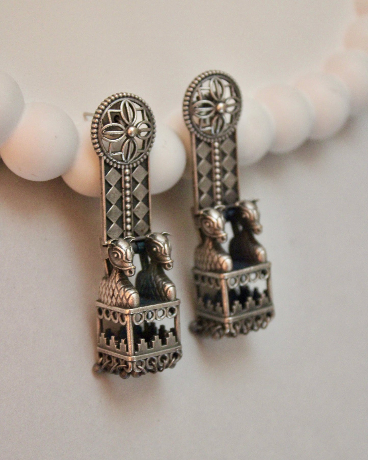 Ashva Brass Earrings