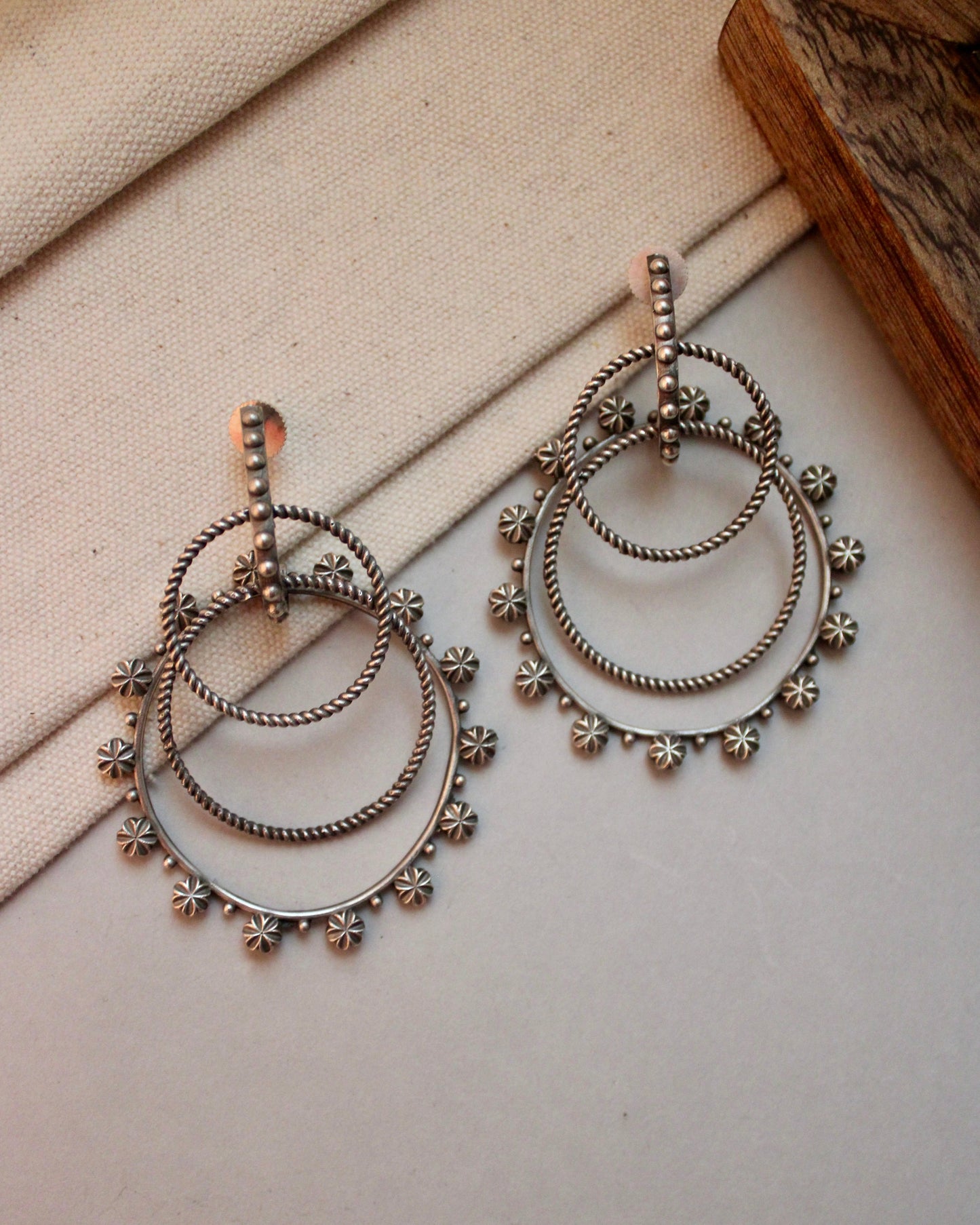 Malvika Brass Earrings