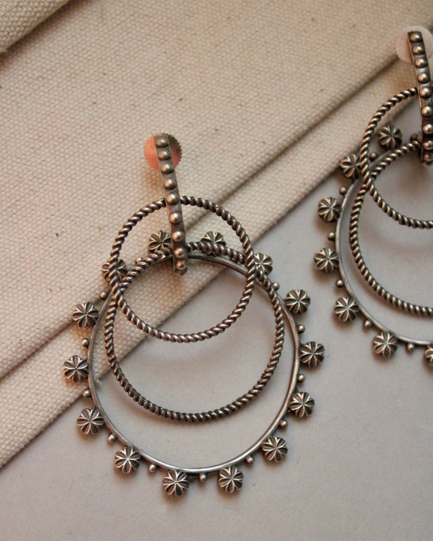 Malvika Brass Earrings